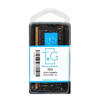 Модуль памяти T&G SO-DIMM DDR4 32GB/2666 (TGDR4NB32G2666)