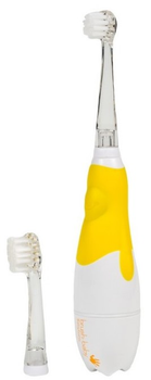 Електрична зубна щітка Brush-Baby BabySonic Pro 0-3 роки жовта