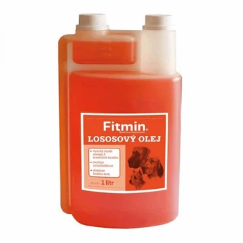 Лососевое масло Fitmin Dog Purity Salmon Oil для собак, поддержка иммунитета 1л