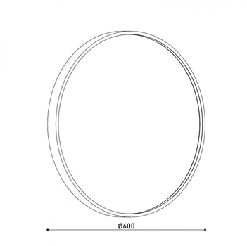 Бра KLOODI DECO WA-MOON 3000K-6000K 14W 600 CCT BK