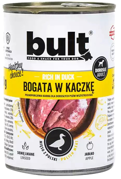 Mokra karma dla psów Bult Bogata w kaczkę 400 g (5903802472356)