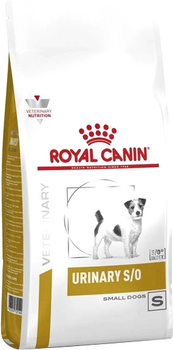 Sucha karma dla dorosłych psów Royal Canin Urinary S/O Small Dog 1,5 kg (3182550780940)