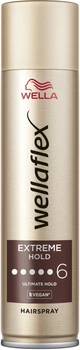 Лак для волос Wella Wellaflex Extreme Hold 6 Ultimate Hold 400 мл (4064666594163)