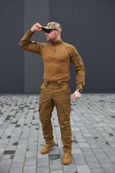 Тактическая рубашка Ubacs (Убакс) MILITARY койот рипстоп CoolPass 44