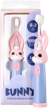 Електрична зубна щітка Vitammy Bunny Light Pink (від 0-3 років)