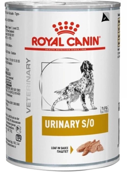Mokra karma dla dorosłych psów Royal Canin Urinary Dog Cans 410 g (9003579310632) (40210019)