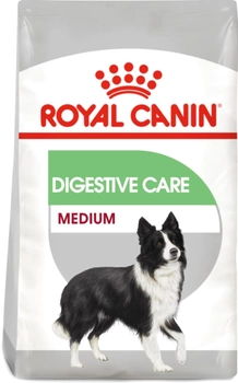 Sucha karma dla psów Royal Canin Medium Digestive Care średnich ras z wrażliwym układem pokarmowym powyżej 12 miesiąca życia 3 kg (3182550852678) (301603019)