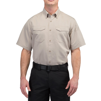 Рубашка тактическая 5.11 Tactical Fast-Tac Short Sleeve Shirt L Khaki