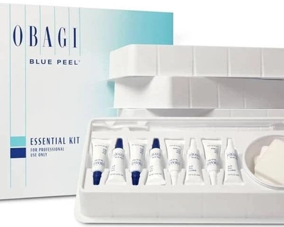 Набір Obagi Medical Blue Peel Essential для процедури пілінгу професіональний 6 шт x 16 мл + лопатка + спонж 4 шт + чашка для змішування 2 шт + піпетка (362032075075)