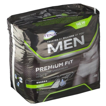 Чоловічі урологічні прокладки Tena Premium Fit Level 10 шт (7322540886238)