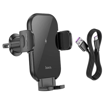 Держатель Hoco с беспроводной зарядкой Qi 15W Journey wireless fast charging HW4 ( HW4 )