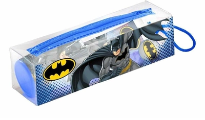 Zestaw do pielegnacji jamy ustnej Cartoon Batman Oral Care Bag Pasta do zębów 75 ml + Szczoteczka do zębów + Szklanka + Kosmetyczka (8412428017713)