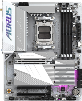 Płyta główna Gigabyte B650E Aorus Elite X AX ICE (sAM5, AMD B650, PCI-Ex16)