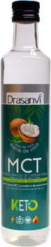 Кокосовое масло Drasanvi Mct Keto 500 мл (8436578543236)