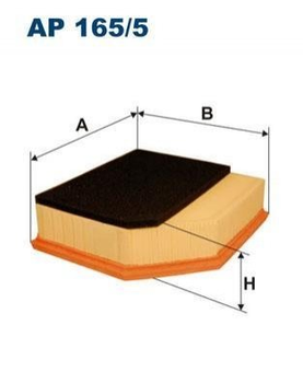 Воздушный фильтр FILTRON AP1655 Volvo XC90, V70, S60, XC70 30636833