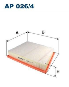 Воздушный фильтр FILTRON AP0264 BMW 2 Series, X1 13718513944, 13717619267