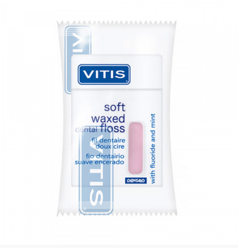 VITIS зубна нитка м'яка рожева 50 м