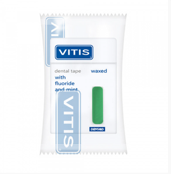 VITIS зубная нить широкая зеленая 50 м