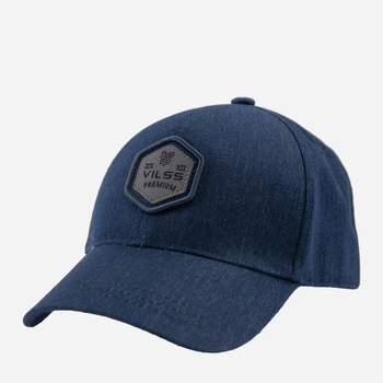 Кепка чоловіча VILSS shevron denim B.TRATTO VLB-3501-A18-v55/13-L 58-59 см Темно-синя