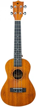 Электроакустическое укулеле Alfabeto Colored Mahogany CM23EQ (Yellow)