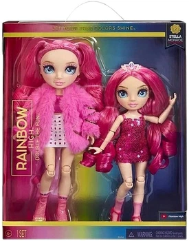 Лялька Rainbow High Core & Jr. High Stella 28 см та 24 см (0035051426189)