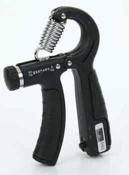 Эспандер-ножницы c счётчиком Profi Hand Grip нагрузка 5-60 кг чёрный