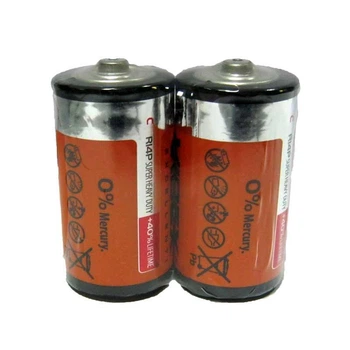 Батарейка R14 Videx (trey по 2 шт) C (43160)