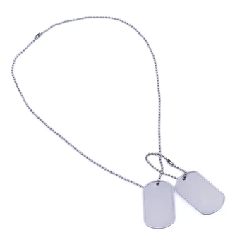 Жетоны военные американские US DOG-TAG Silver