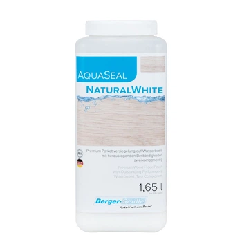 Лак отбеливающий для паркета двухкомпонентный Berger Natural White 1.65 л