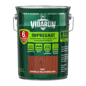 Просочення захисно-декоративне Vidaron Impregnat V07 Секвоя каліфорнійська 4,5 л