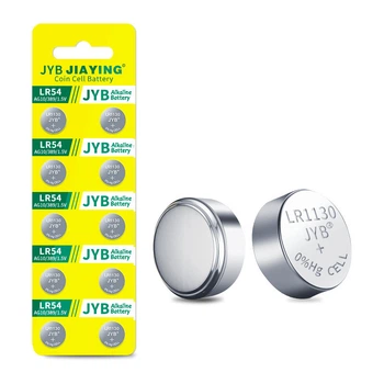 Батарейка лужна AG10 (LR1130) 10 штук на блістері Alkaline