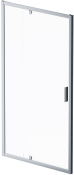 Душові двері AM.PM Gem 110х195 W90UG-110-1P-195MT хром матовий/прозоре скло