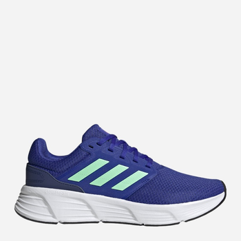 Чоловічі кросівки для бігу Adidas Galaxy 6 M HP2416 44.5 Блакитні (4066748586844)