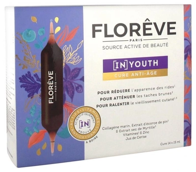 Suplement diety Floreve Paris In Youth Anti-Age Treatment 14 x 15 ml (3700474200865)