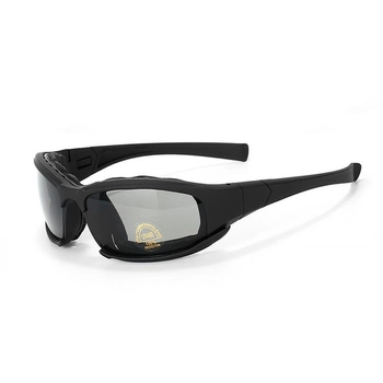 Солнцезащитные очки со сменными линзами X7 (чёрные)
