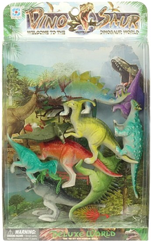 Набір фігурок Adar Динозаври 9 шт (5901271551923)