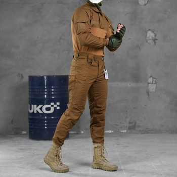 Чоловічий костюм "7.62 tactical Minnesota" ріп-стоп убакс + штани койот розмір XL