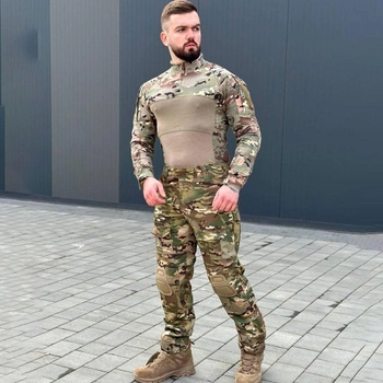 Чоловічий Костюм G2 Combat Убакс + Штани з наколінниками мультикам розмір XL