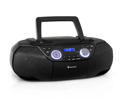 Проигрыватель CD-плеер Roadie 2K Boombox DAB/DAB+ FM Bluetooth + радио