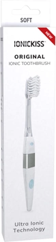 Зубна щітка IONICKISS Soft М'яка Біла іонна (4969542143308)