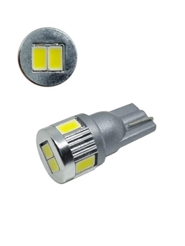 Светодиодная лампа&nbsp;Т10 W5W 6 SMD 5630 Autoexpect 12V Драйвер Яркая ПРЕМИУМ Белая (10270)
