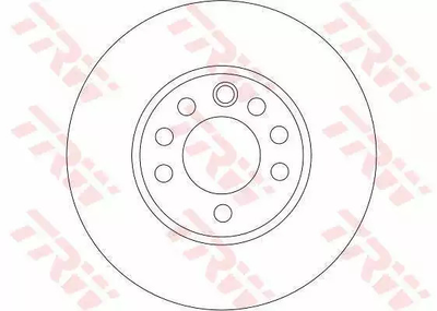 Диск гальмівний VECTRA/SIGNUM/SAAB передній, TRW (DF4293)