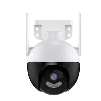 Вулична IP-камера 360° 6 МП CAD N6 iCSee з поворотом, Wi-Fi, зумом, мікрофоном і блоком живлення