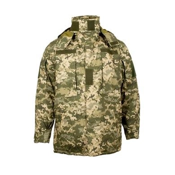 Куртка тактична зимова (Бушлат) Ріп-Стоп ММ-14 (Український піксель) 52