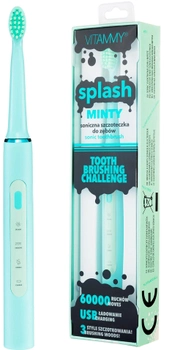 Elektryczna szczoteczka do zębów Vitammy Splash Minty (5901793643595)