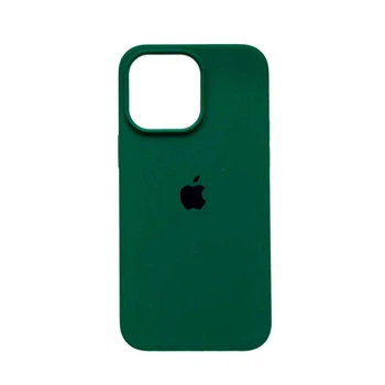 Оригінальний силіконовий чохол для iPhone 14 Pro Atrovirens FULL 66327