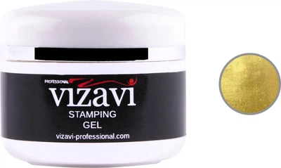 Гель для стемпінгу - Vizavi Professional Stamping Gel 04 - Золотистий (974018-1243164-2)