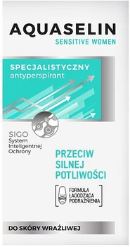 Роликовый дезодорант для чувствительной кожи - Aquaselin Sensitive Women Deo 50ml (50ml) (1013120-1342068-2)