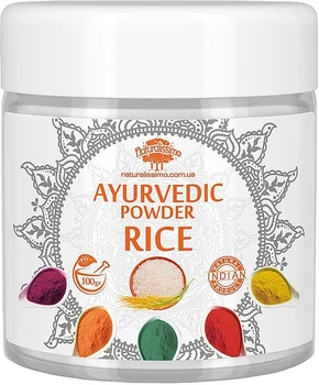 Аюрведическая пудра "Рис" - Naturalissimo Ayurvedic Powder Rice 100g (100g) (944022-1201134-2)