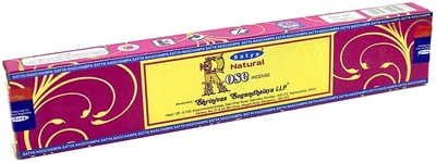 Благовония "Роза" - Satya Natural Rose Incense 15g (1128096-1504620-2)
